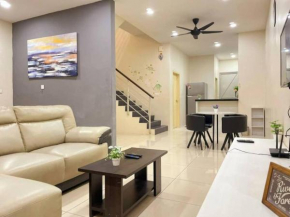 CozyHouse 4ROOM 3BATH ROOM 10PAX```SimpangAmpatTasek